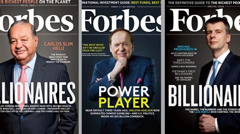 Рейтинг миллиардеров в сфере игорной индустрии по версии Forbes